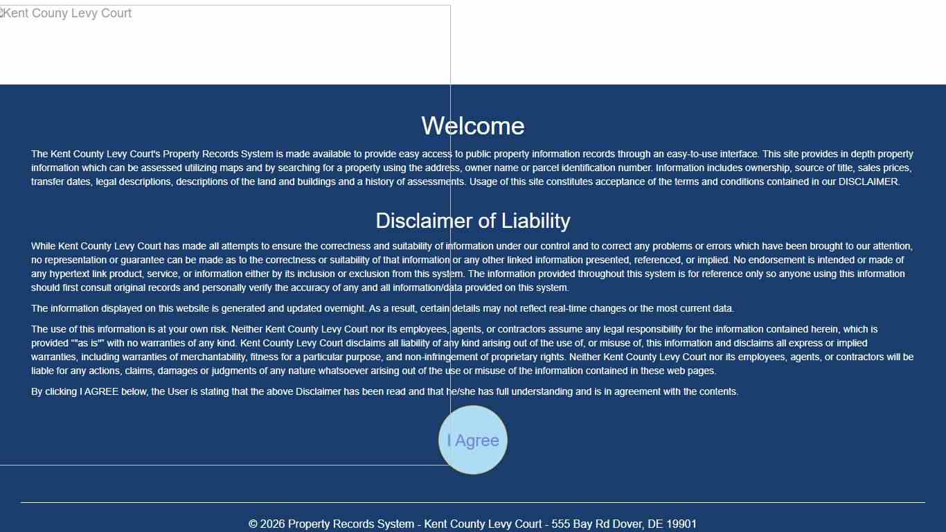 Kent County Levy Court - Property Records System